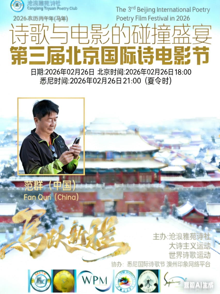 海外头条：24国诗人共同庆祝第三届北京国际诗电影节（图10）
