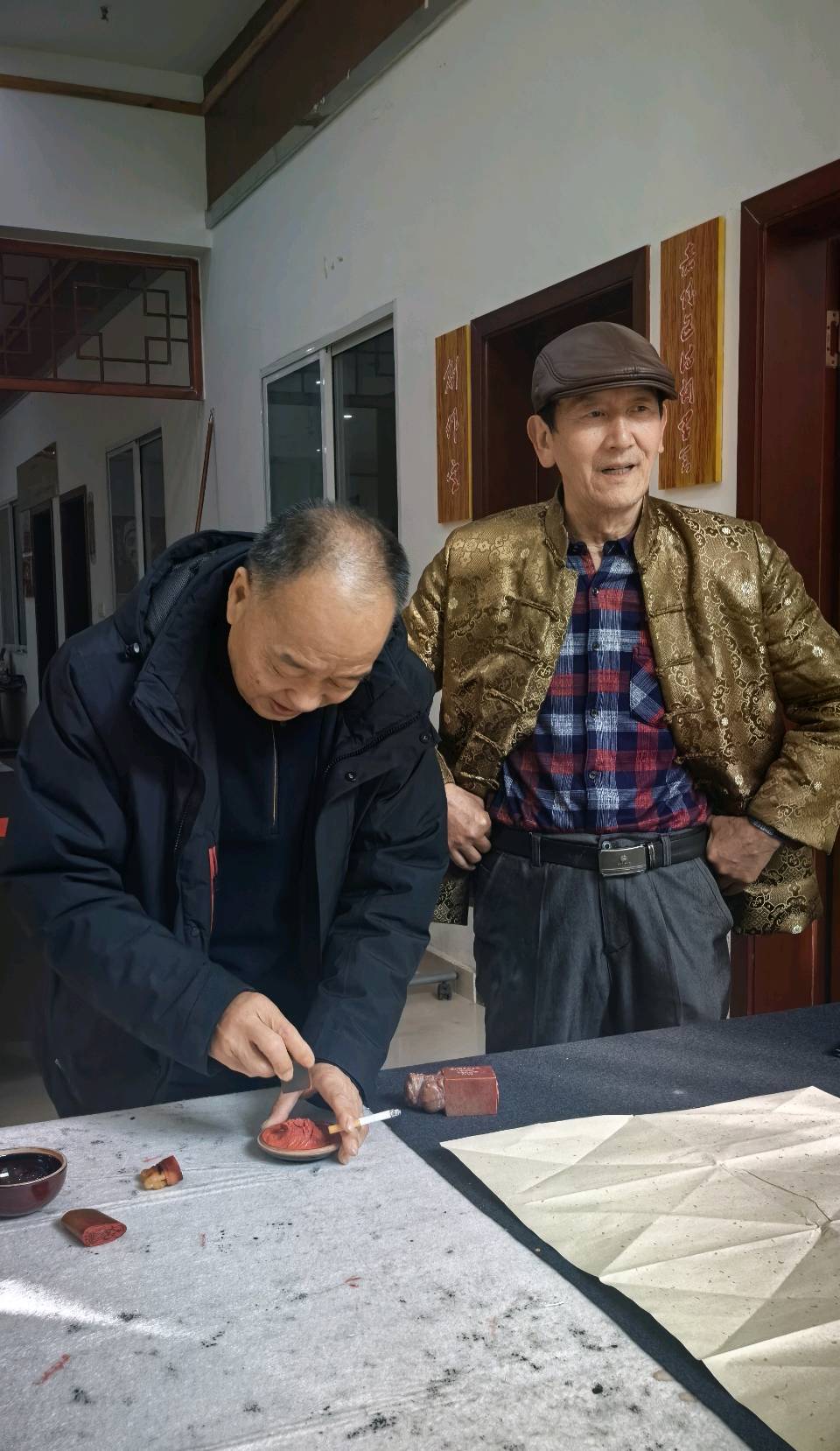 【老兵情怀•嘉陵8】张富贵：战友情缘湟水河•文朋诗友聚果州*陈清源：感任会长墨宝一一记参观嘉陵区诗词学会与书法协会展厅作品感怀及活动现场掠影*北京•都市头条发布（图35）