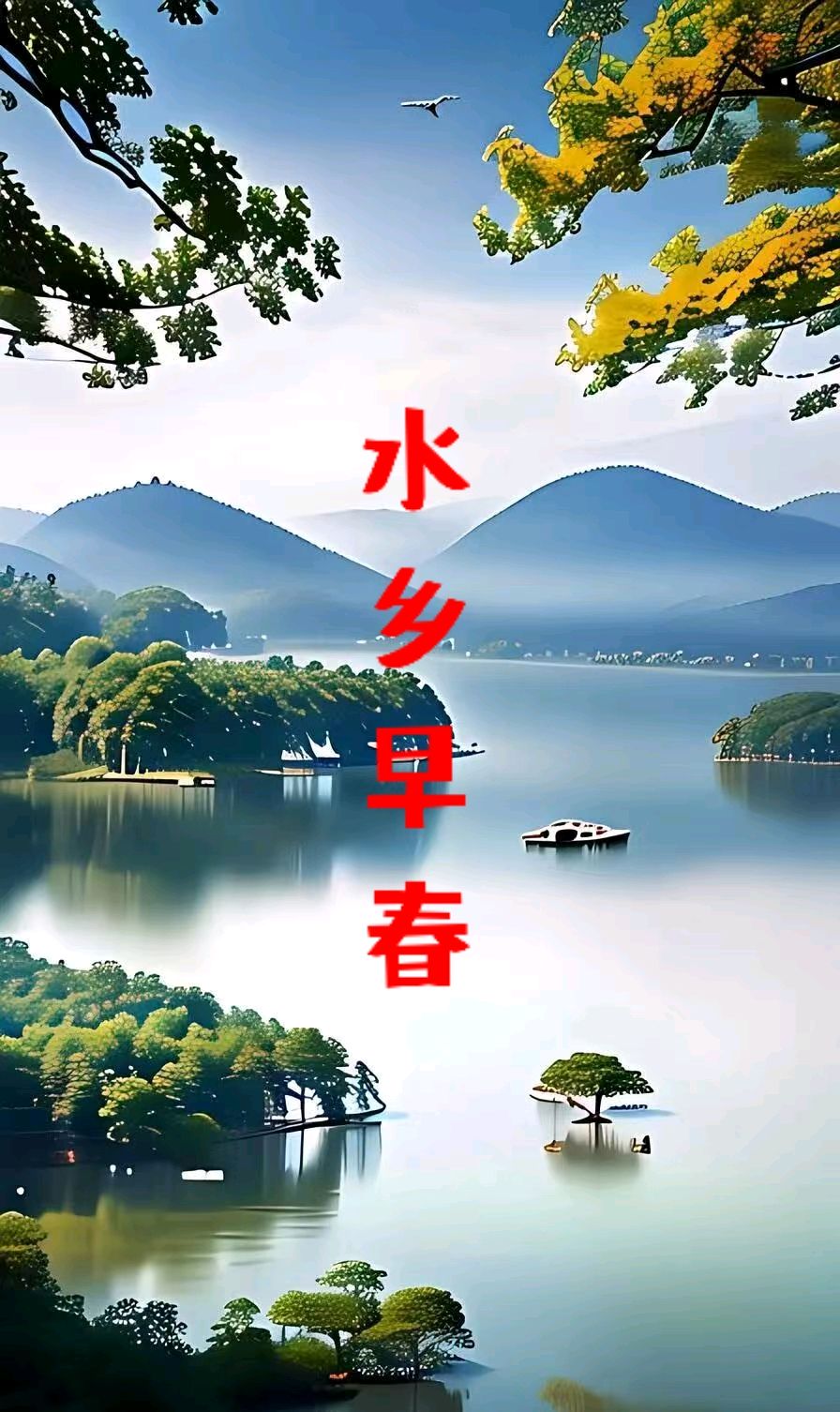 七律-水乡早春写意～柳洪（湖北）（图11）
