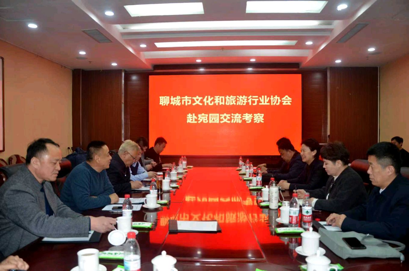 对标先进取真经 赋能文旅促发展——聊城市文化和旅游行业协会赴临清东宛园考察学习