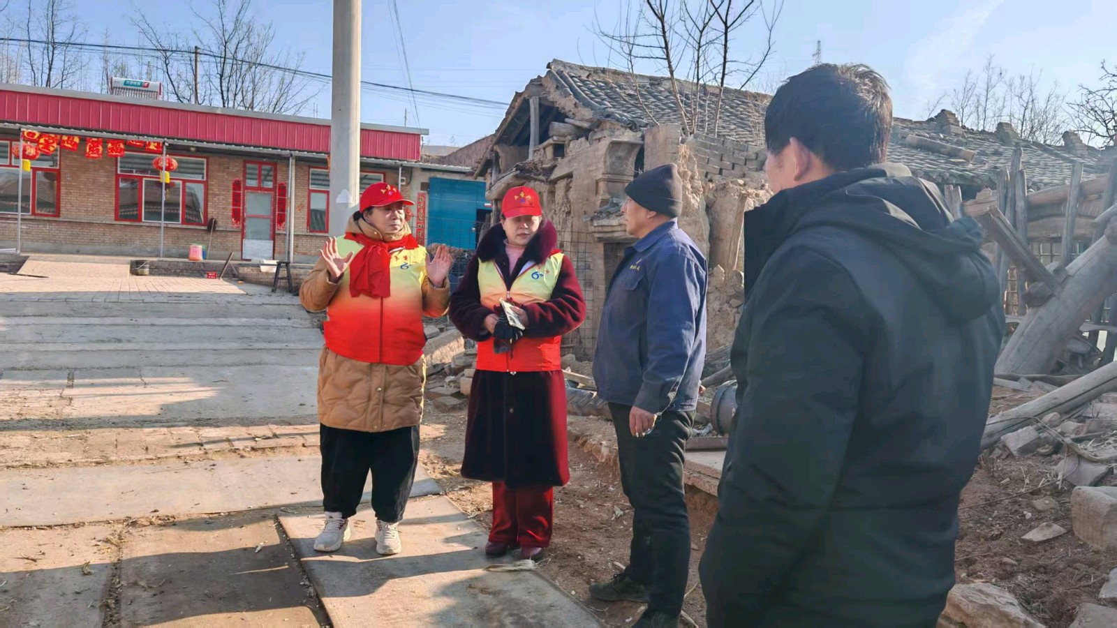 志愿走访养羊户 真情服务助振兴（图3）