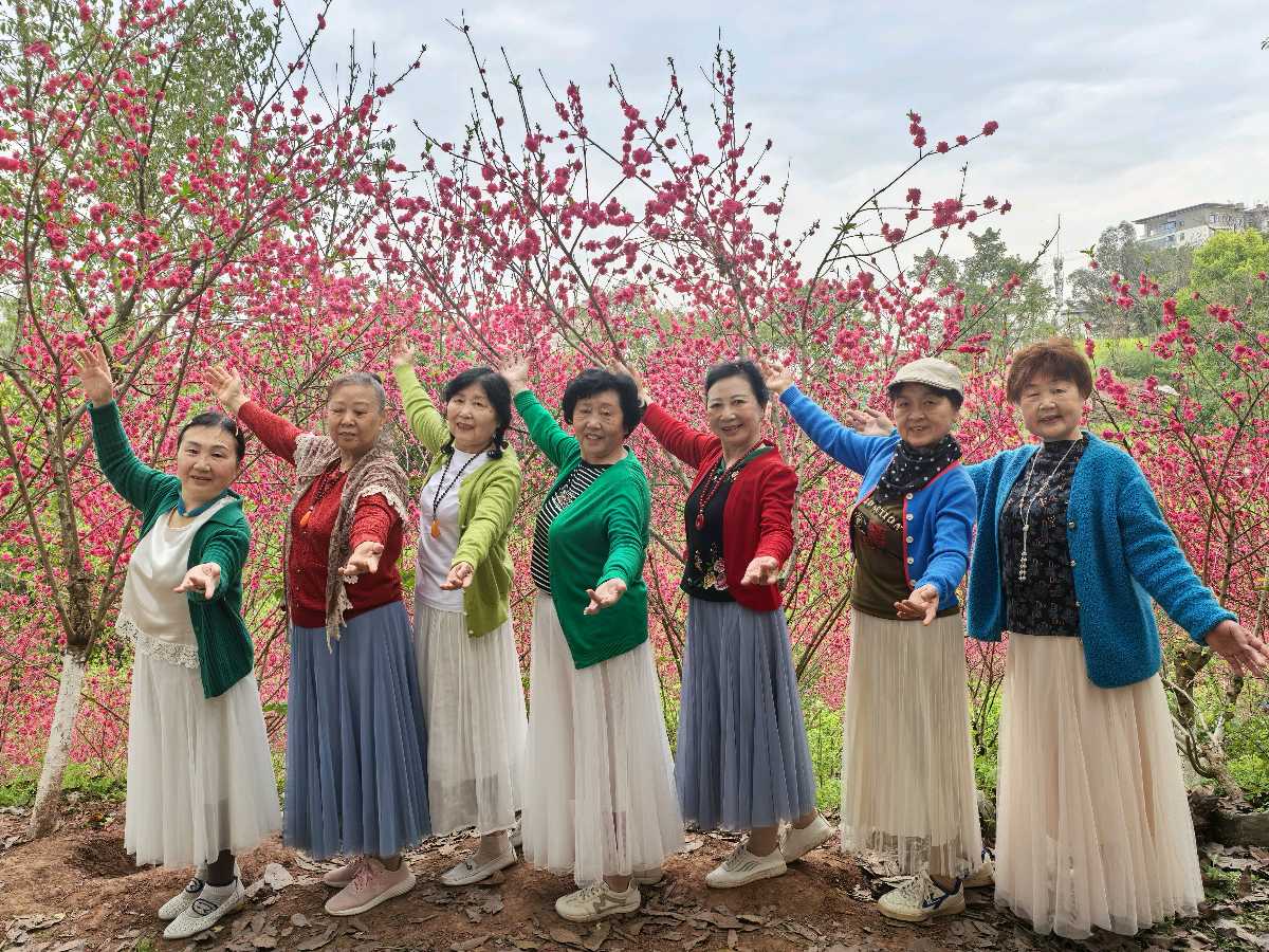「散文」彭家堡，桃花盛开满山坳（图2）