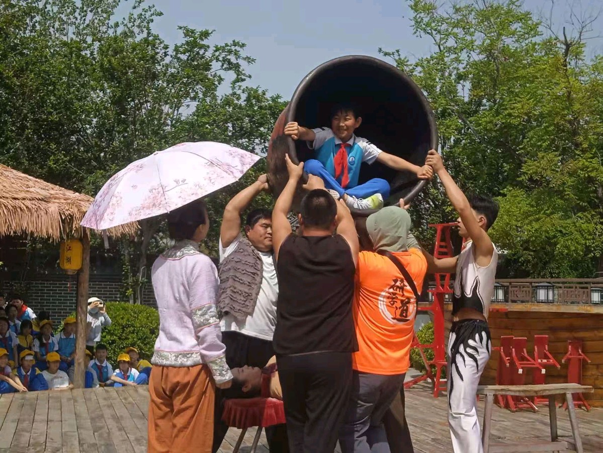 河海文武说沧州江湖之城在吴桥，杂技之父孙福友有感 文/苟双进（图3）