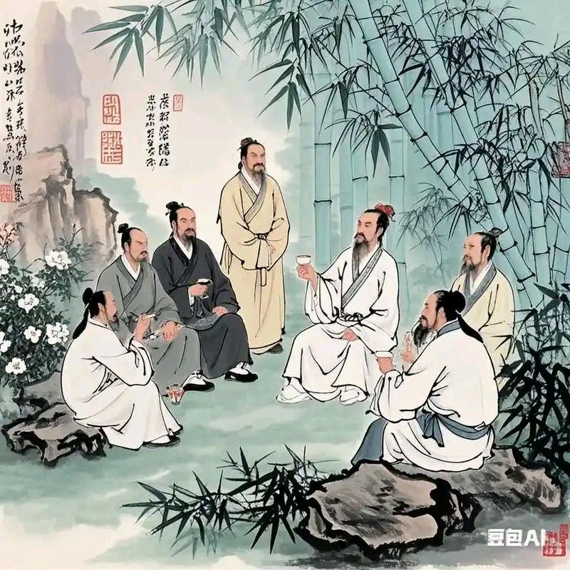 聆听 ‖ 于飞朗诵《酒过三巡话七贤》作者/刘伙力（图7）