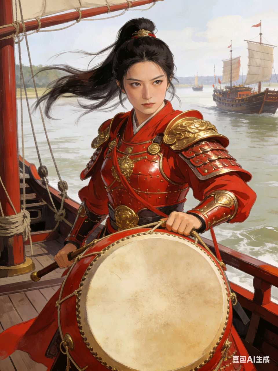 【茌山文苑】河北孙喜贵‖巾帼英雄梁红玉传奇（图2）