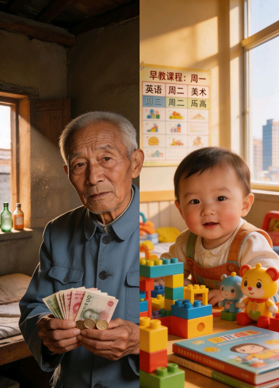 杨敬信撰文谈老小︱200元的余生与2000元的起跑线︱一道时代的算术题 中华诗经阁陕西分社推荐（图4）