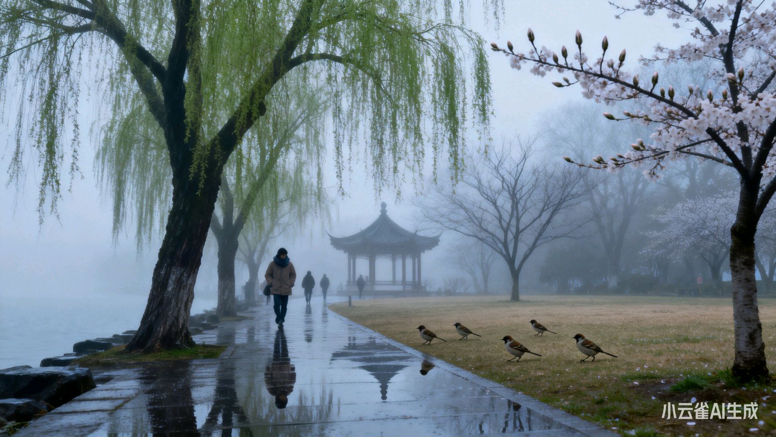 【荣耀中国】文学社*七律•春雨作者/石补根（图2）