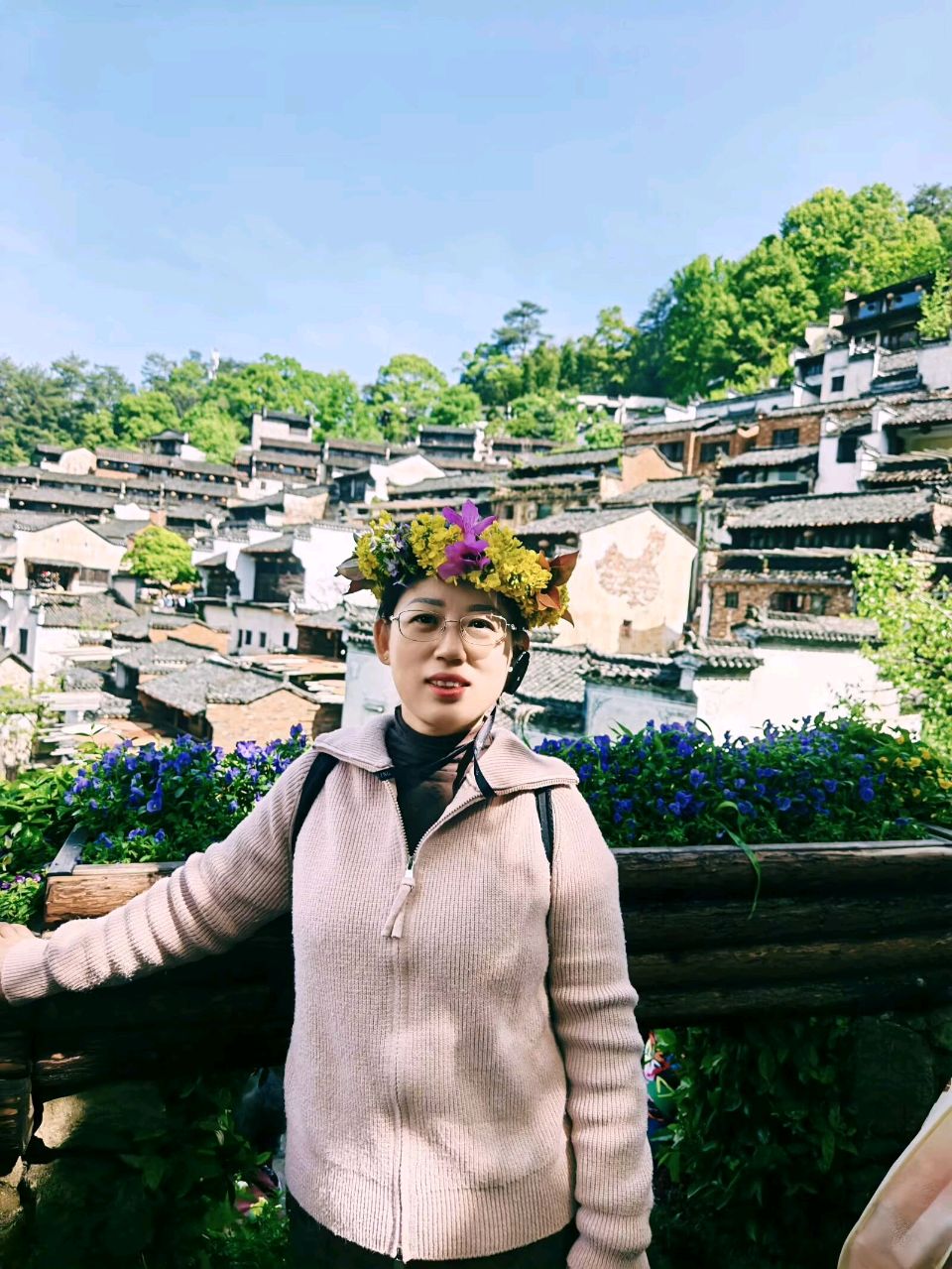 【茌山文苑】山东茌平刘敏‖那年篁岭：花谢时，花开处