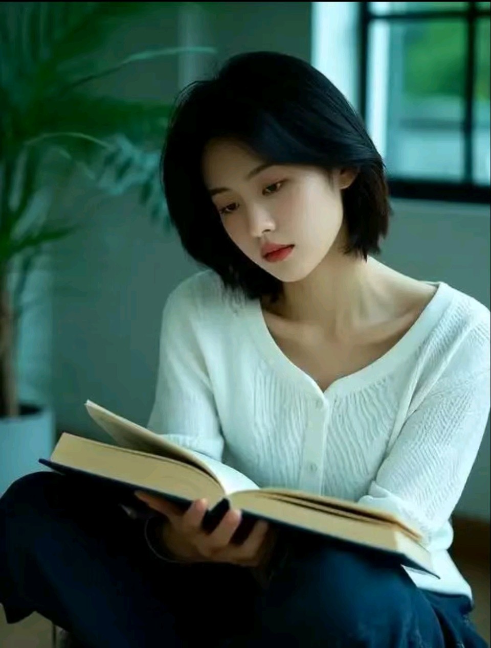 【都市头条向幸福出发编辑部】第15301期 读书的女子 文 如月 音乐 浩素