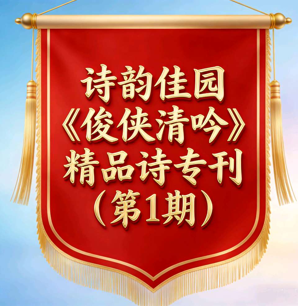 诗韵佳园《俊侠清吟》精品诗专刊(第1期)(图3)