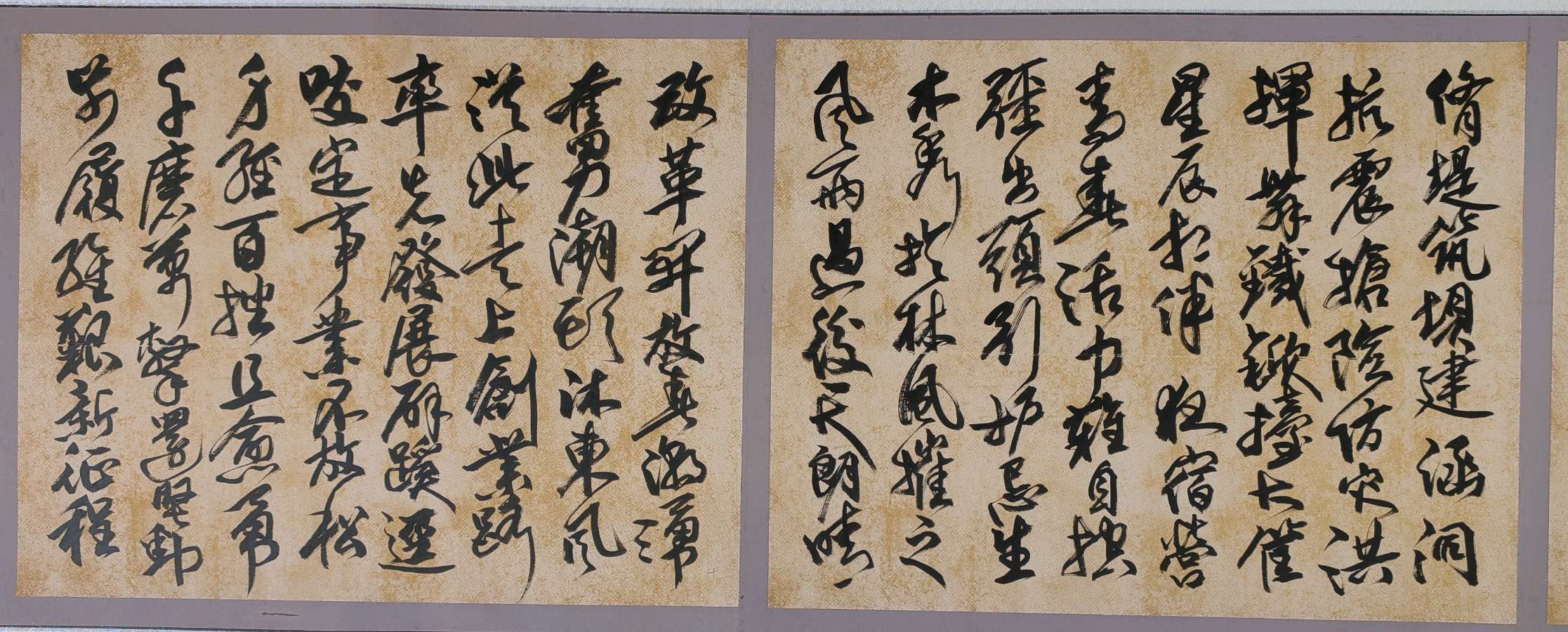为刘兆龙先生《江湖行》诗词文集一一书写前言.小诗（图3）