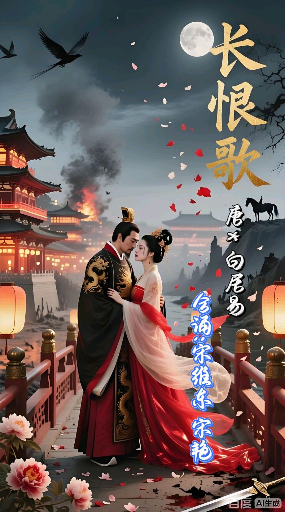 聆听经典 ‖ 《长恨歌》唐*白居易 合诵*宋维东 宋艳 后期合成制作*宋维东（图7）
