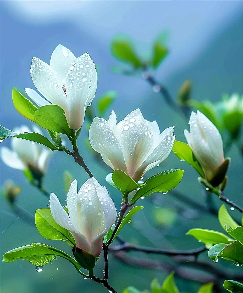 东风第一枝·白玉兰咏//许素海