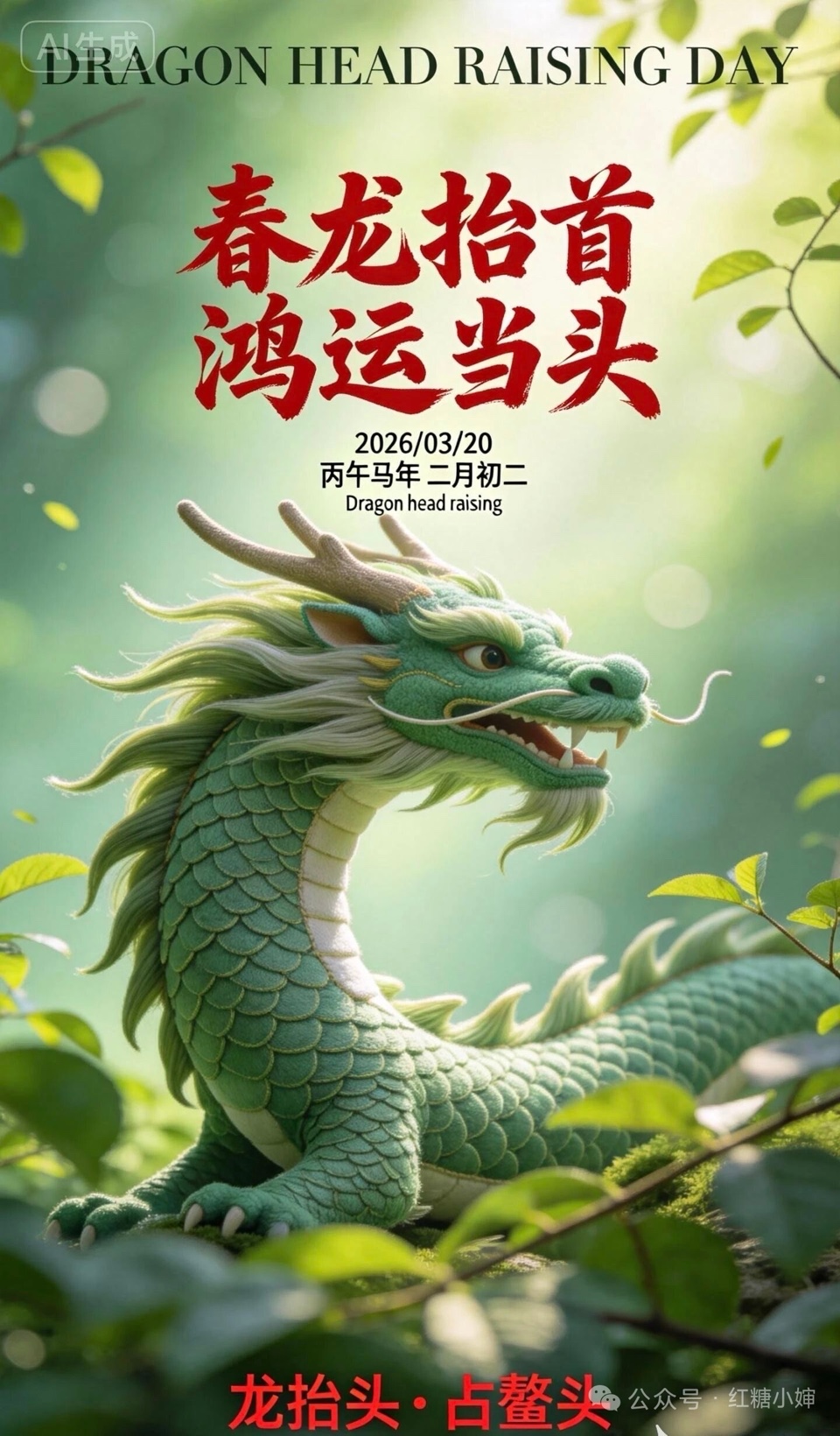 海外头条：《二月二·祥龙抬头·马年大吉》作者||朱小萍（中国新疆）（图5）