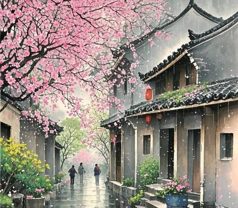 七绝三首：夜雨晨霁文/胡秋华（图3）