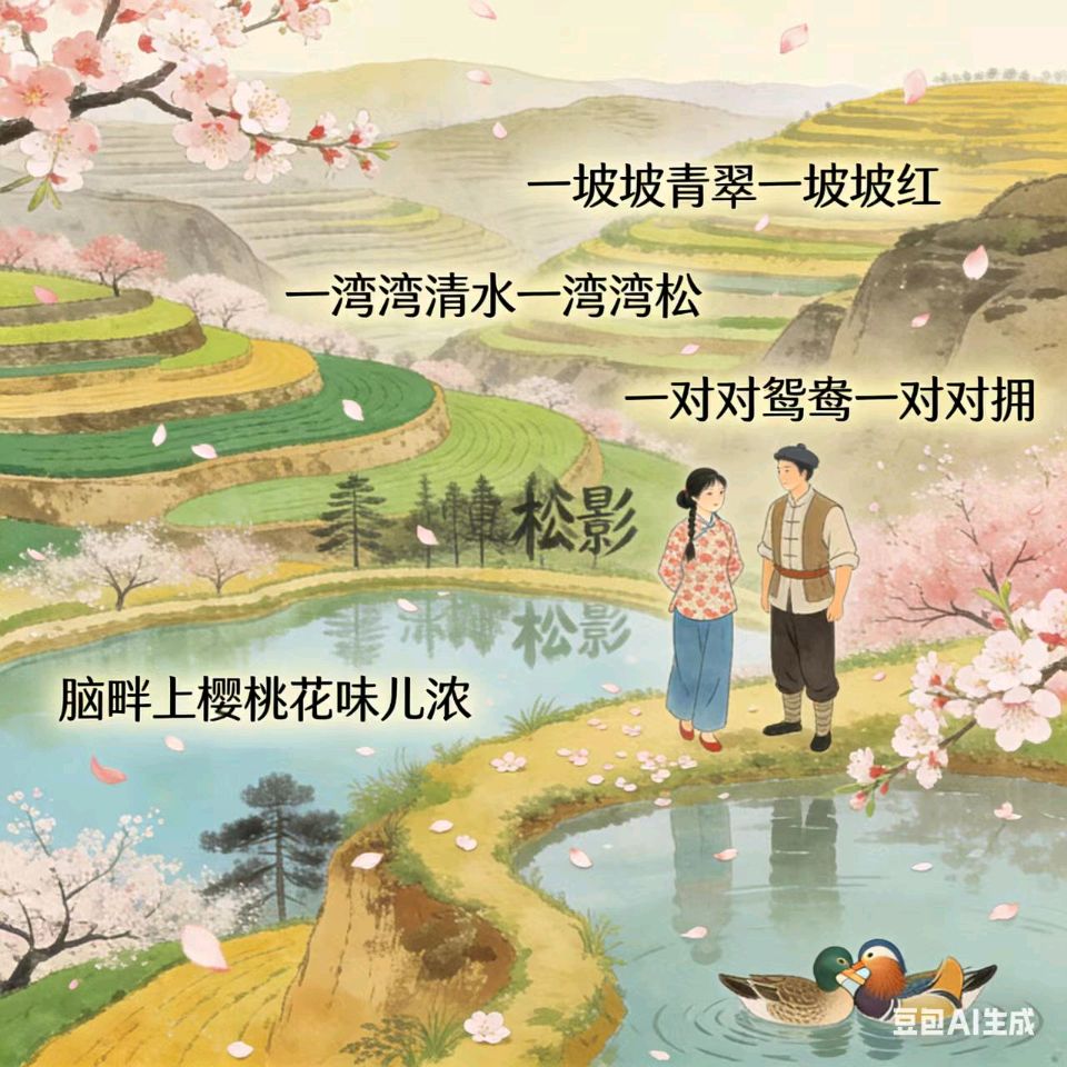 翠柳《读山西民间小曲偶得【春天里的情歌】》（图5）