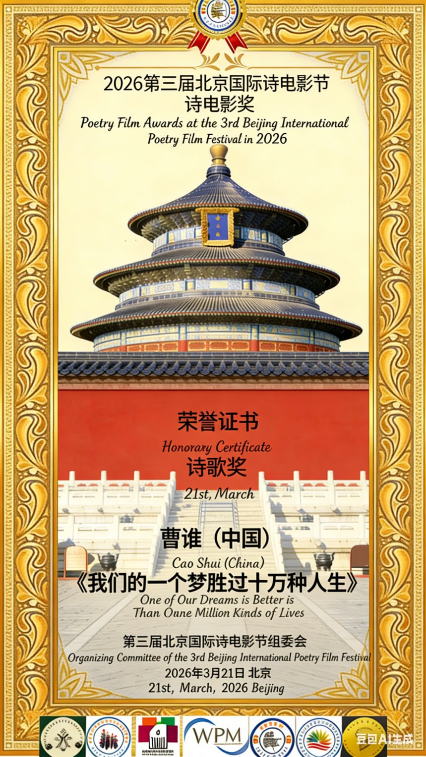 海外头条：第三届北京国际诗电影奖在世界诗歌日颁发28国诗人共绘诗歌影像融合新图景（图7）