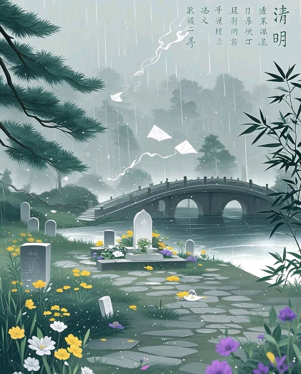 请欣赏何霖生老师的佳作《七律 • 清明》（新韵）/主播：王秀萍（图4）