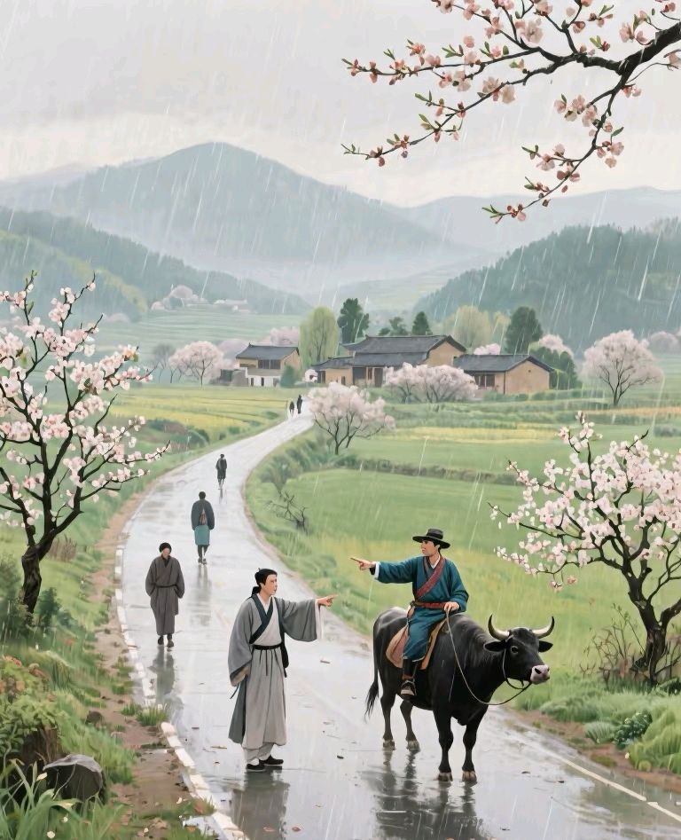 请欣赏何霖生老师的佳作《七律 • 清明》（新韵）/主播：王秀萍（图3）