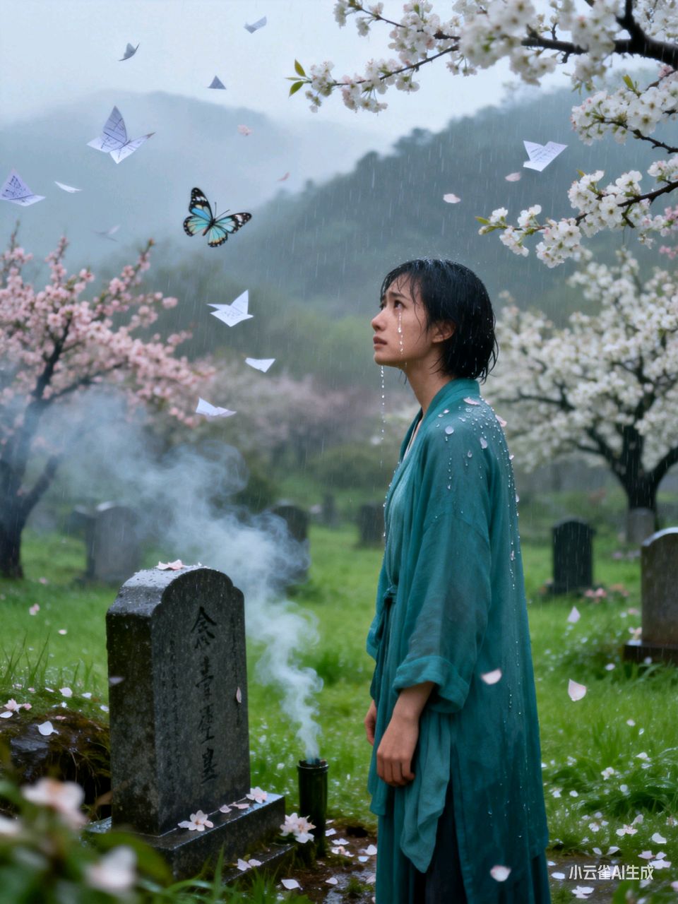 【中国诗人】文坛*花瓣上的雨滴文•尹连荣（天津）（图3）