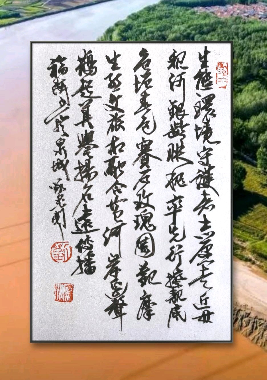 聚力守生态. 护河助发展