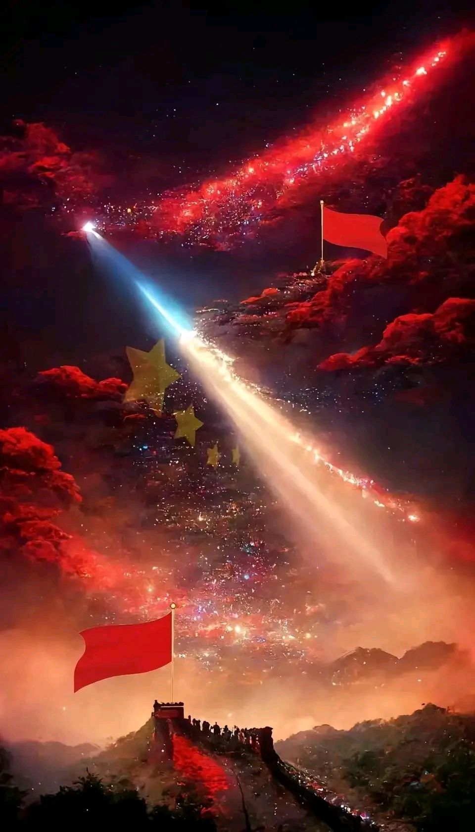 【昊昊海峡新干线副刊】中国人的爱国情怀/遥望对岸长眷恋（作者：昊昊/中国台湾）……莲叶之珠文学社（图3）