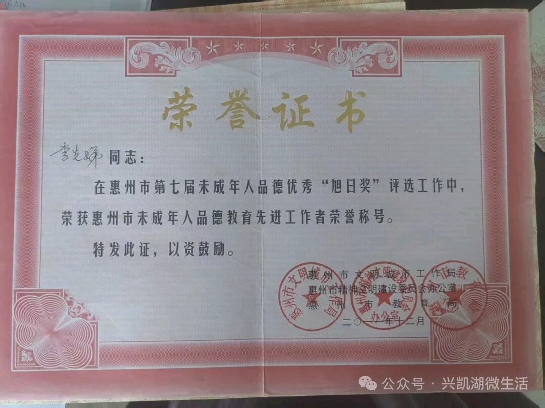 【人物专访】一枝一叶总关情——专访扎根乡村教育二十四载的惠东县九龙峰长坑小学校长李先娣/王 夫(图18)