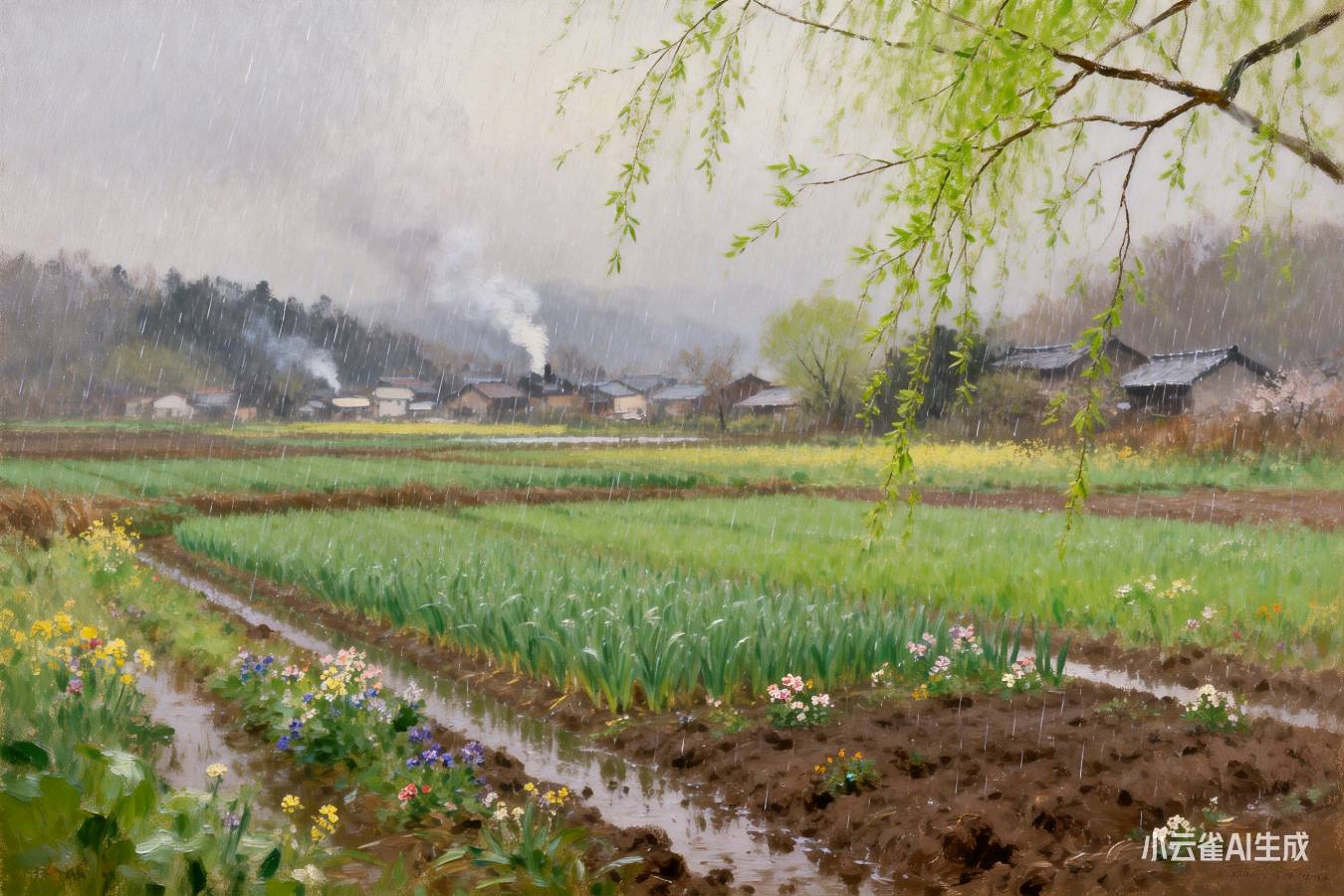 【荣耀中国】文学社*七律.春雨（新韵）李改萍（图3）