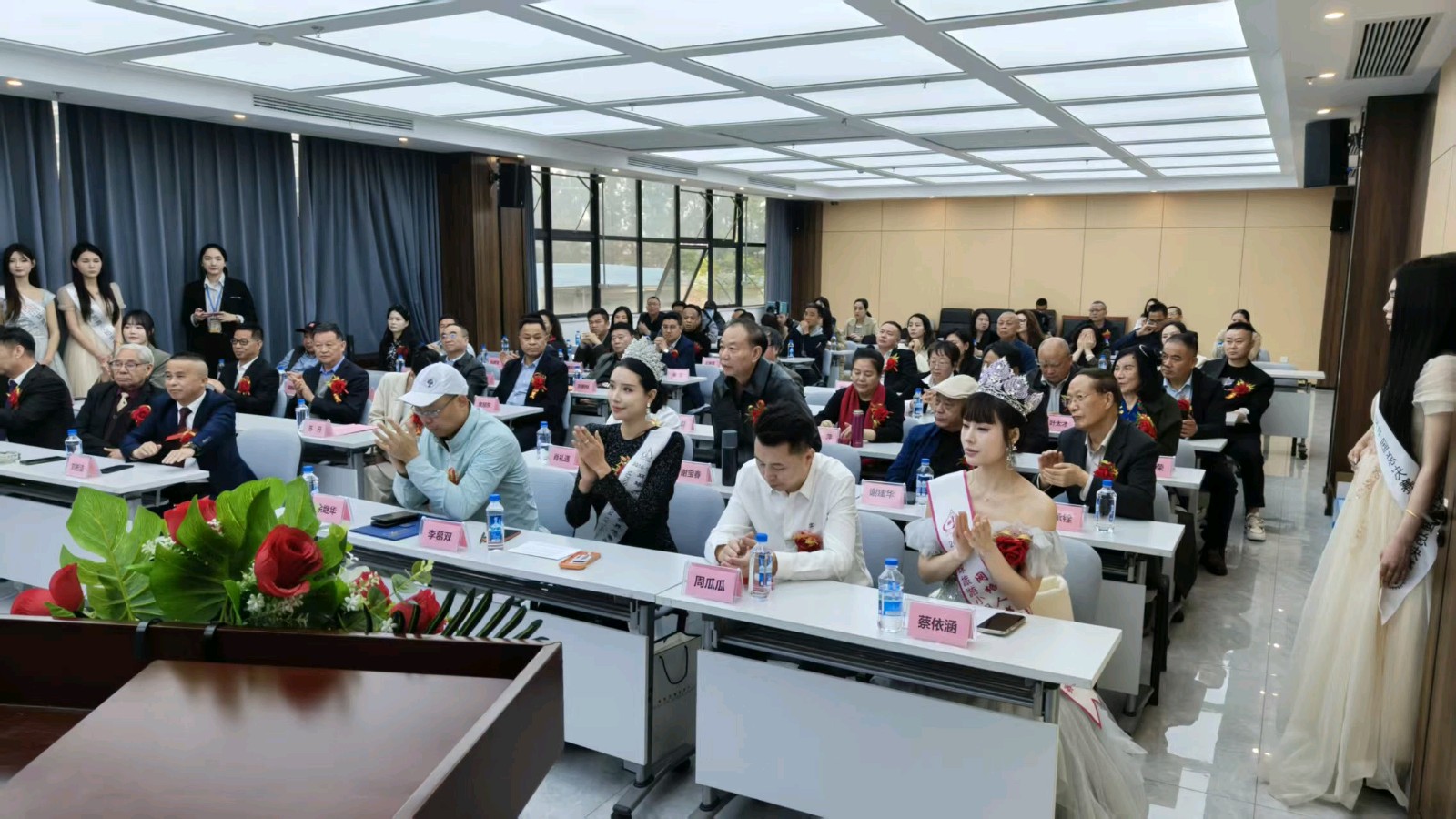 植迁亿集团董事长(牡丹亭酒业董事长)萧剑慧：鼎力支持2026环球旅游小姐中国区总决赛（图7）