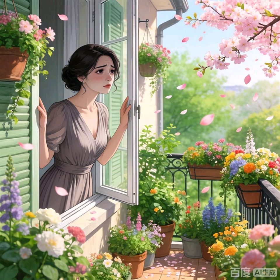 【伤春】文/槐乡琴音‖诵/雪花飞舞【采菊文苑美文美诵】总9593期（图3）
