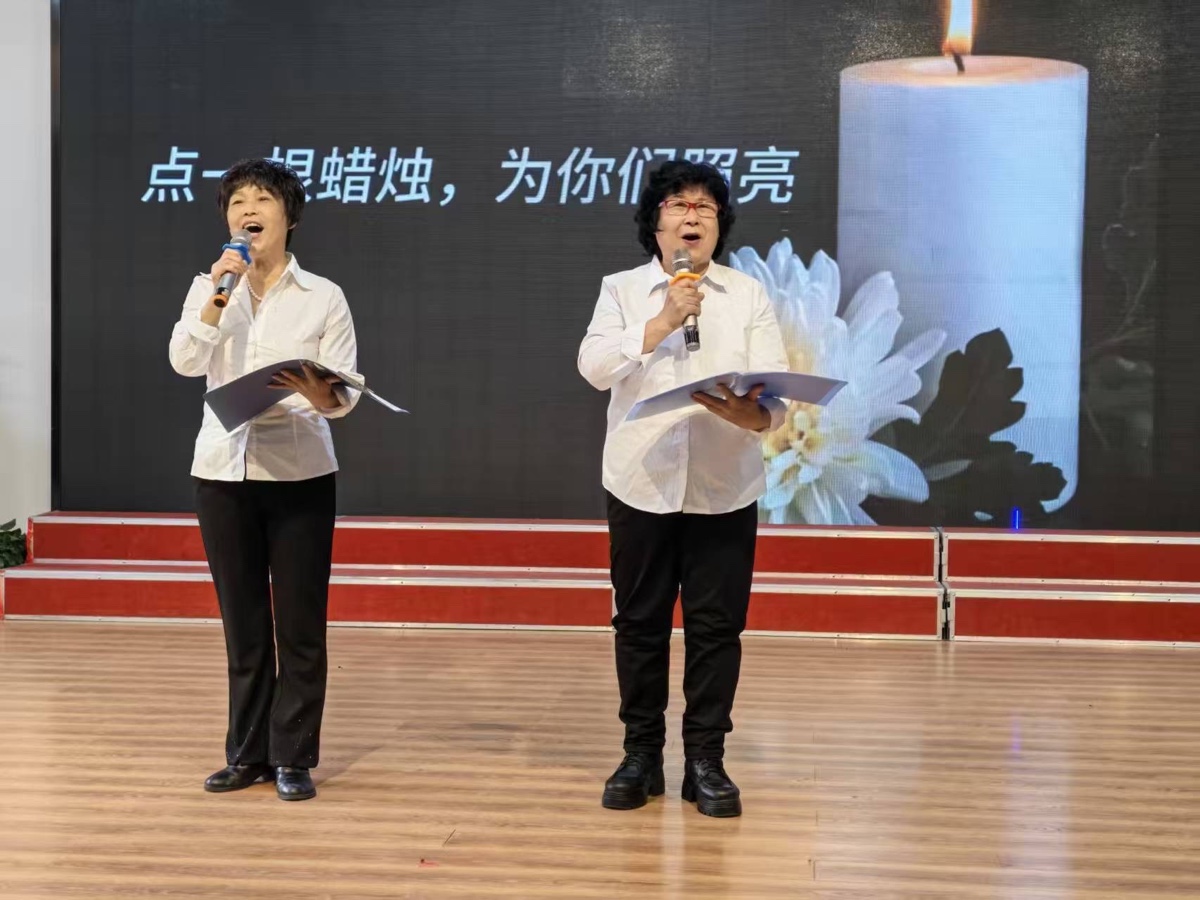 句句颂春思故人，声声皆是爱诵情——松安朗诵团朗诵会纪实，作者，金子（图13）