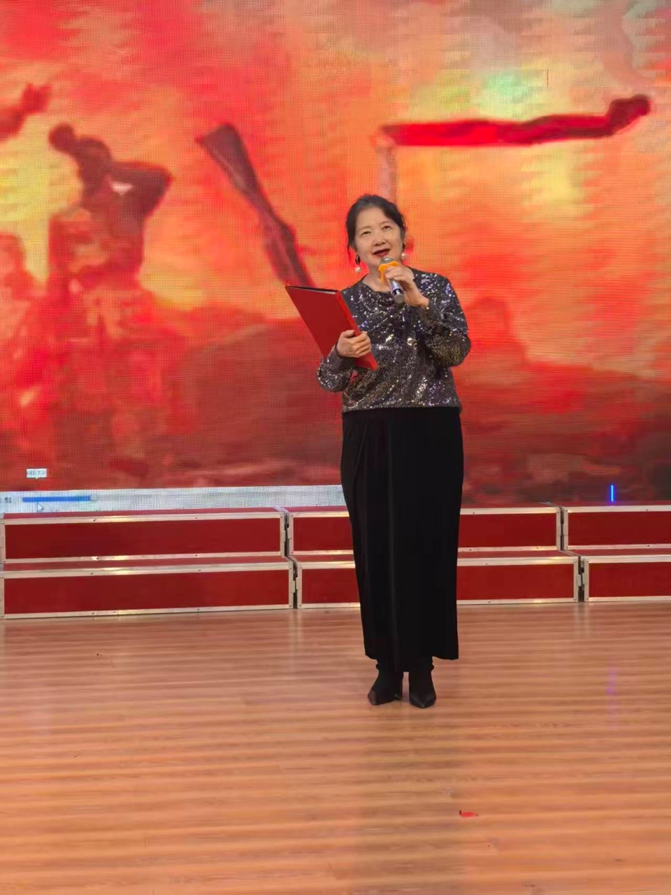 句句颂春思故人，声声皆是爱诵情——松安朗诵团朗诵会纪实，作者，金子（图15）