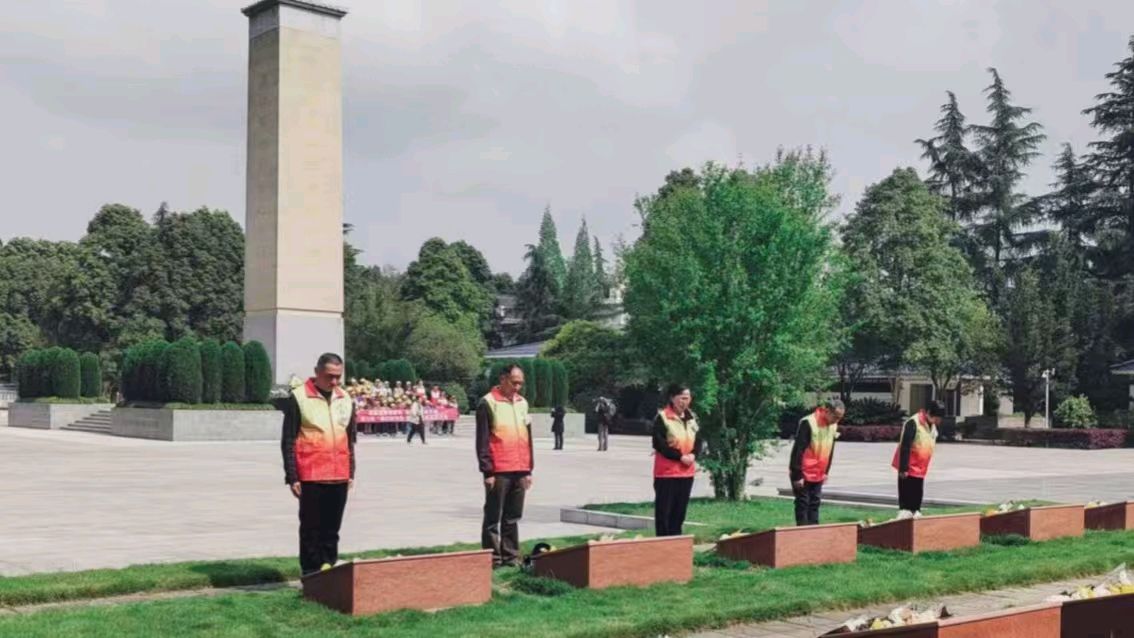 清明祭忠烈 志愿寄哀思（图4）