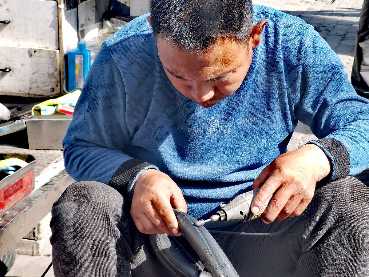 银川:便民修车（图5）