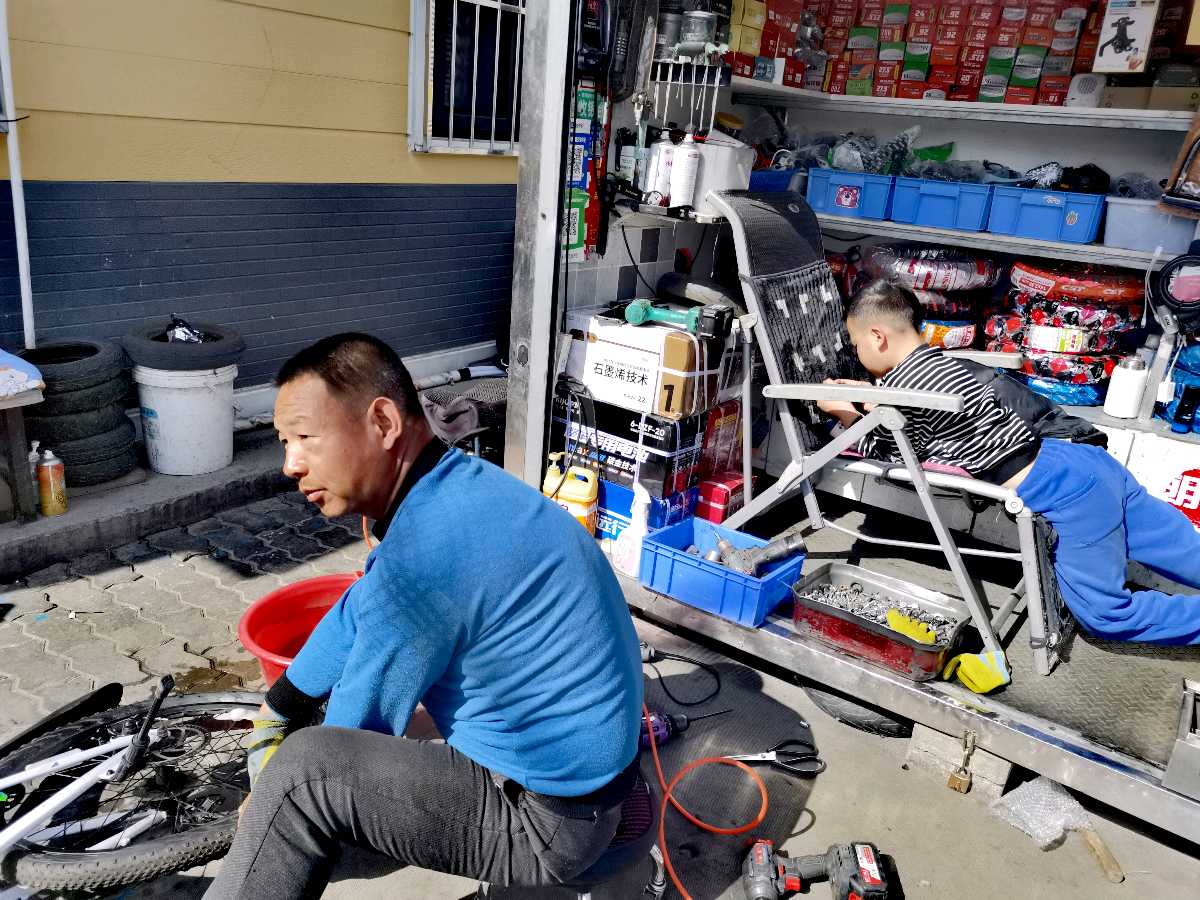 银川:便民修车（图6）