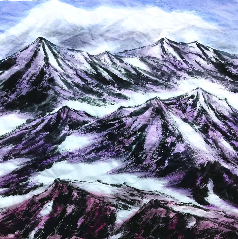 山水铸魂｜画家吴马西部印象山水作品表现主义艺术探析（图10）
