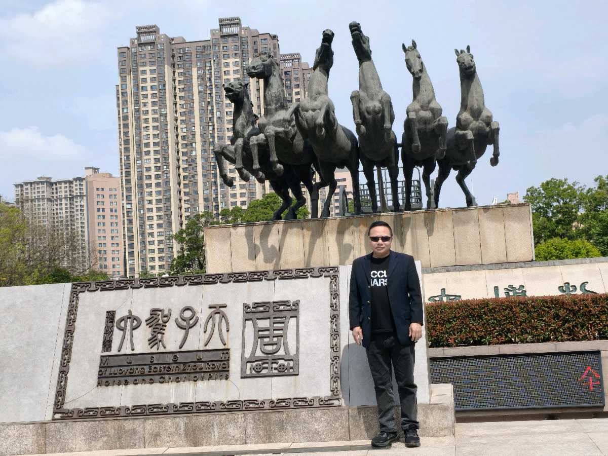 洛阳东周王城天子驾六博物馆怀古 原作/梁立锋（图3）
