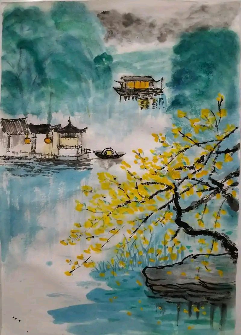 烟花三月 作者:朱坤举（图4）