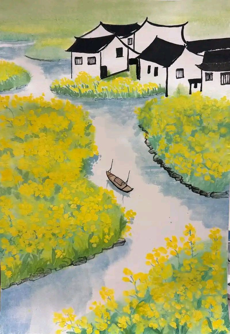七律·油菜花吟(通韵) 作者:李培忠（图4）