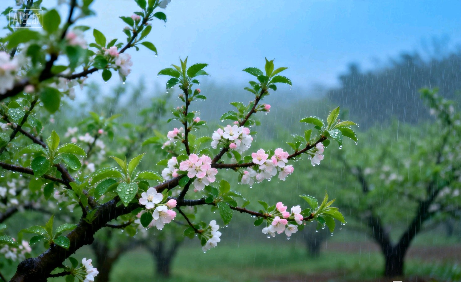 【荣耀中国】文学社*绝句·春雨即景作者/张俊侠（依然）（图4）