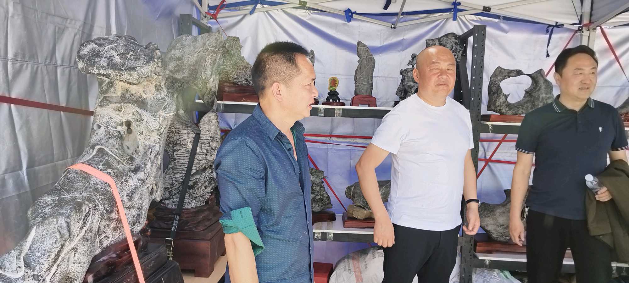 石界“五虎”赶鹰城 一一平顶山第四届蓝鹰杯奇石展侧记（图4）