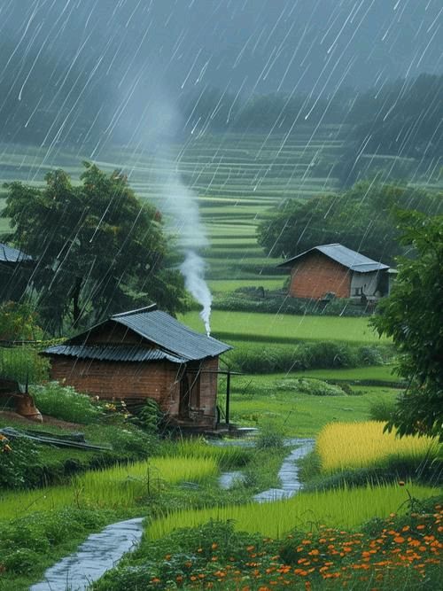 开心诗词文学社 ||《谷雨节抒怀》|| 作者/乡音（湖北）（图5）