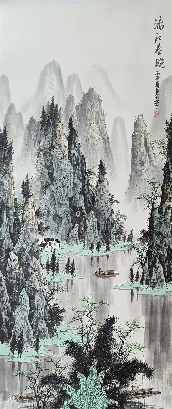 张开宇国画精品——笔底烟霞藏万象(图7)