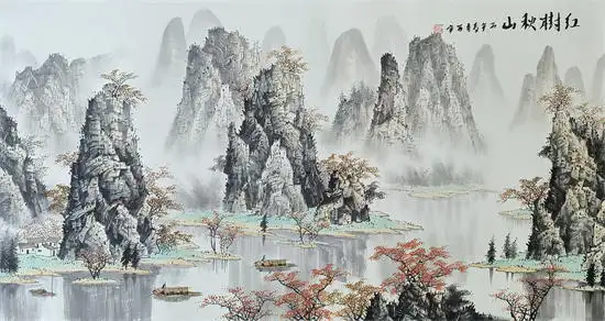 张开宇国画精品——笔底烟霞藏万象(图2)