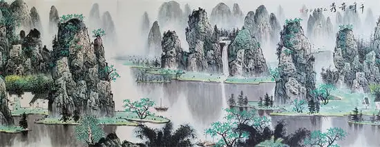 张开宇国画精品——笔底烟霞藏万象(图5)
