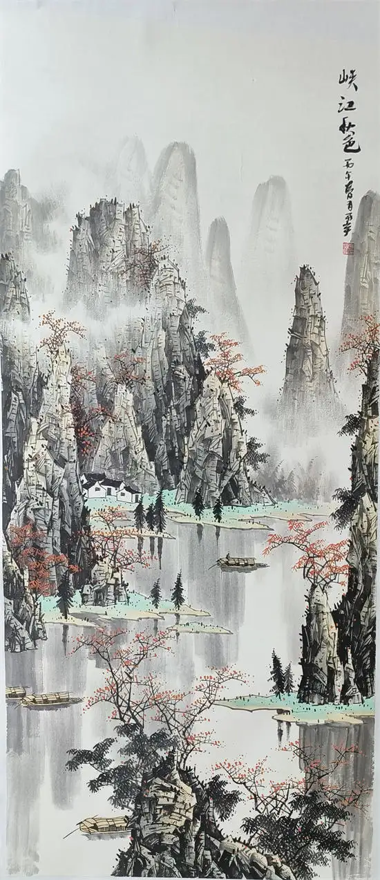 张开宇国画精品——笔底烟霞藏万象(图11)