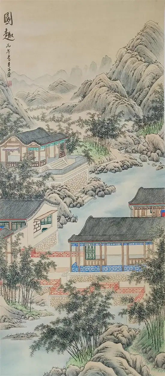 张开宇国画精品——笔底烟霞藏万象(图15)