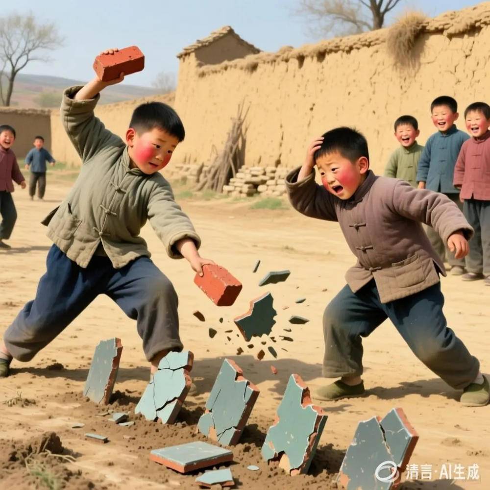 郭长城:【土掉渣·滑溜曲】砸瓦 《中国憨派文学》(图3)