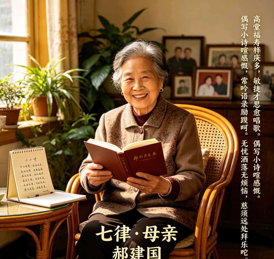 【诗词书画群英社】七律·母亲作者/郝建国（图3）