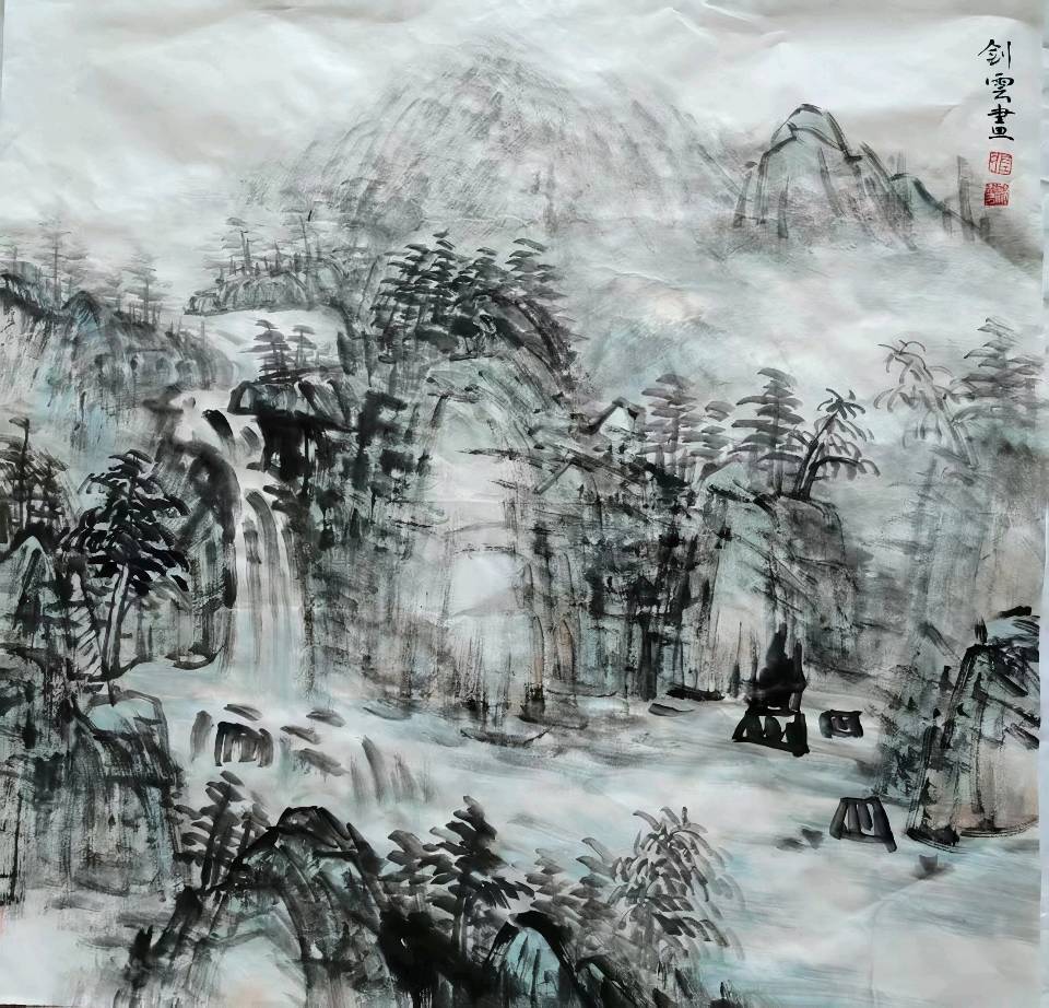 左剑雲诗画作品欣赏！🌹🌹🌹（六）（都市总展36期）（图27）
